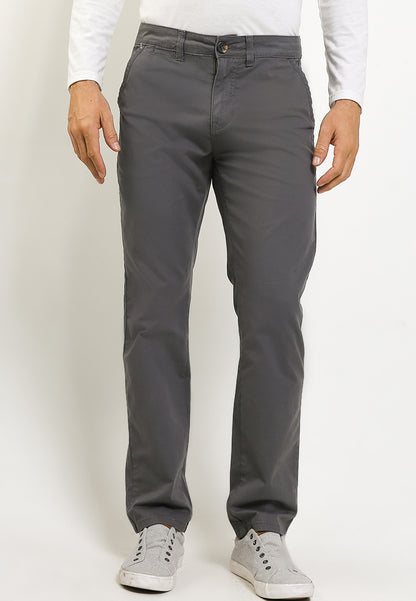 Celana Panjang Chinos Regular Slim | 261 858 - Dark Grey