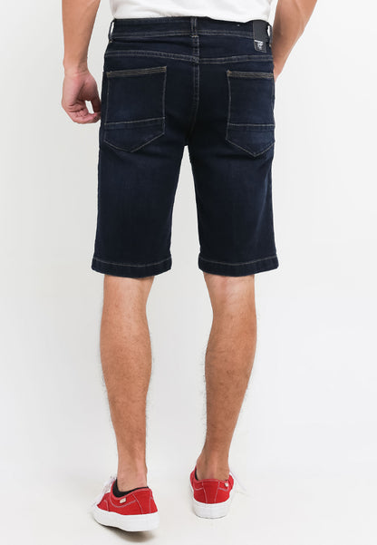 Celana Pendek Denim Stretch | 274 848S - Dark Wash