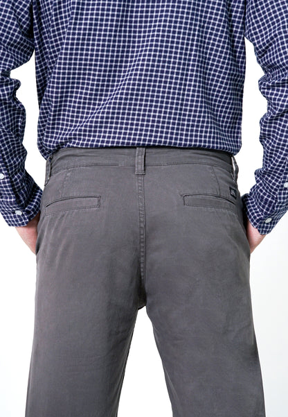 Celana Chinos Stretch Slim Fit | 285 828 04 - Grey