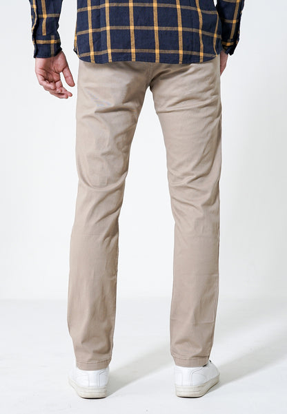 Celana Chinos Stretch Slim Fit | 285 828 04 - Light Khaki