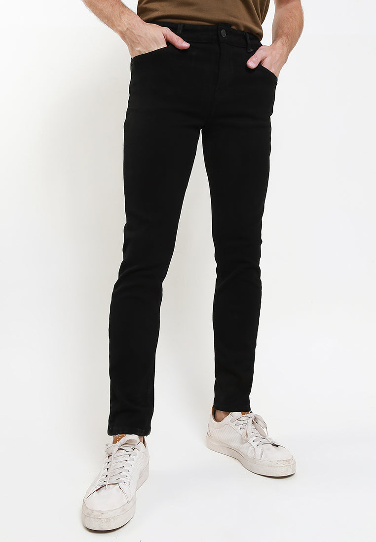 Celana Jeans Stretch Slim Fit | 331 828 23 - Black