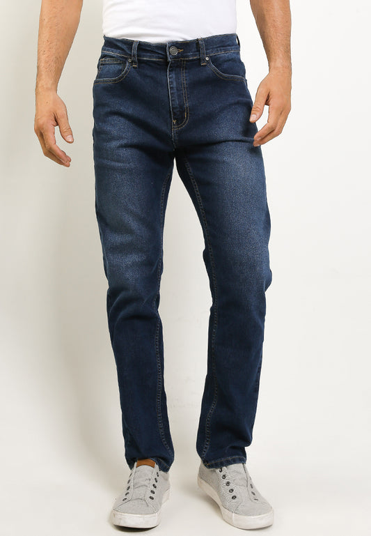 Celana Jeans Stretch Regular Slim | 94 858 - Medium Wash