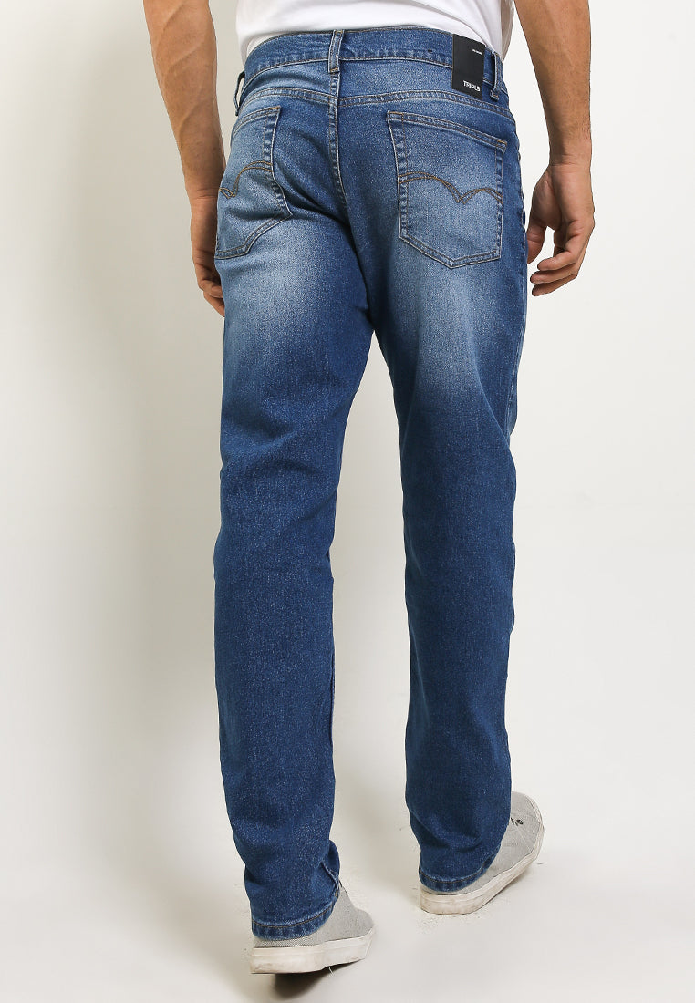 Celana Jeans Stretch Regular Slim | 94 828 - Light Wash