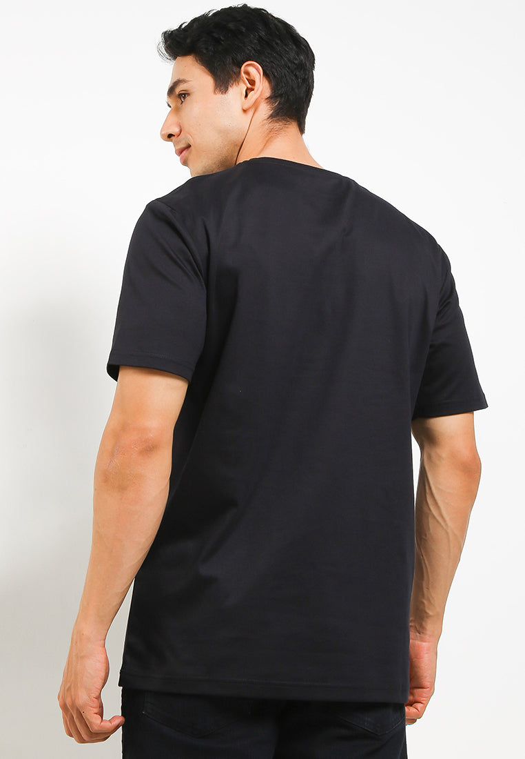 Tshirt Regular Fit | YTS 100 - Black