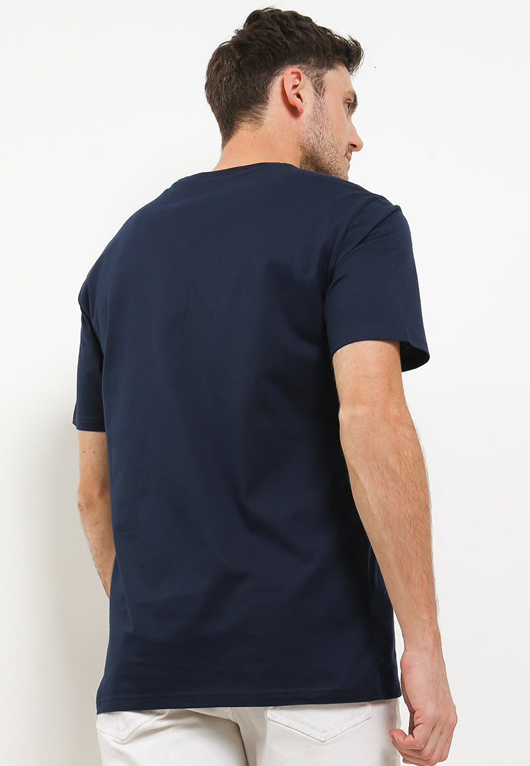 Tshirt Slim Fit | YTS 103 - Navy