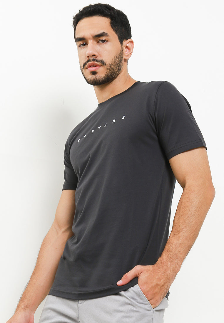 Tshirt Slim Fit | YTS 81 - Dark Grey
